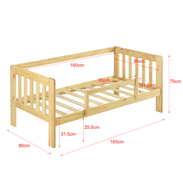 Lit enfant Selfoss en différentes couleurs et tailles [en.casa]