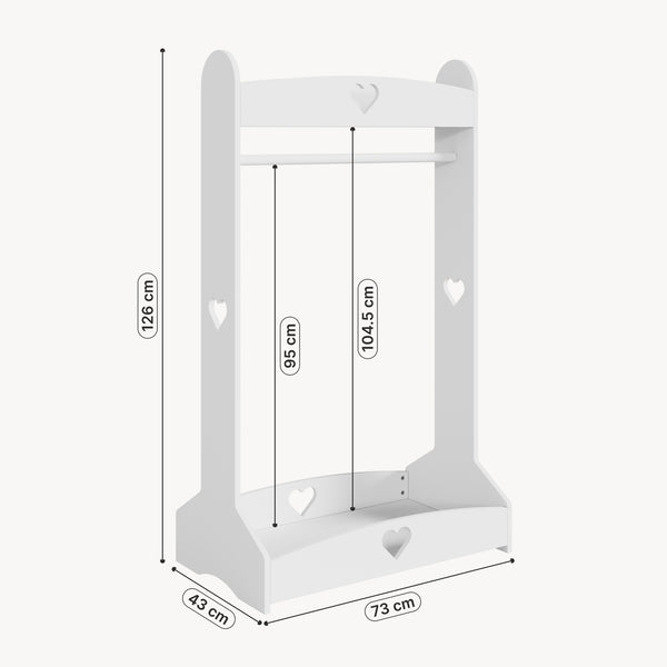 Vestiaire pour enfants Haandsvanssad [en.casa]