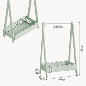 Portemanteau pour enfants Vestnes 99 x 66 x 38 cm [en.casa]