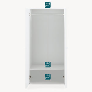 Armoire enfant Beldinupp 123 x 60 x 40 cm [en.casa]