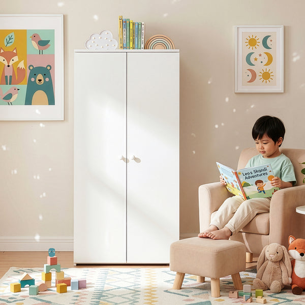 Armoire enfant Beldinupp 123 x 60 x 40 cm [en.casa]