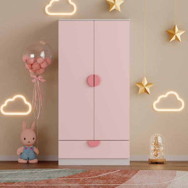 Armoire pour enfants Sandnes 123 x 60 x 40 cm [en.casa] 
