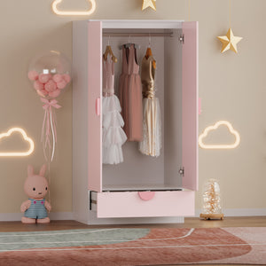 Armoire pour enfants Sandnes 123 x 60 x 40 cm [en.casa] 