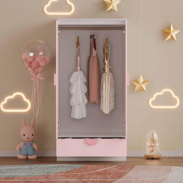 Armoire pour enfants Sandnes 123 x 60 x 40 cm [en.casa] 