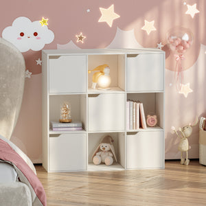 Étagère cube pour enfants Ljunshund 90 x 90 x 30 cm [en.casa]