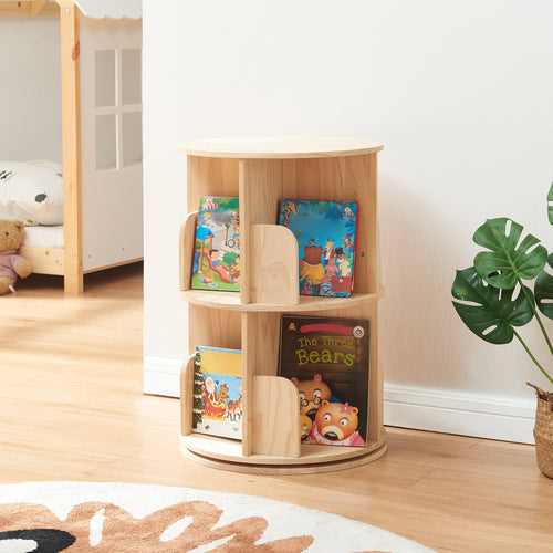 Bibliothèque tournante Chasek [en.casa]