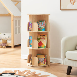 Bibliothèque tournante Chasek [en.casa]