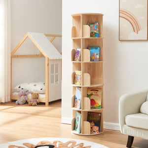 Bibliothèque tournante Chasek [en.casa]