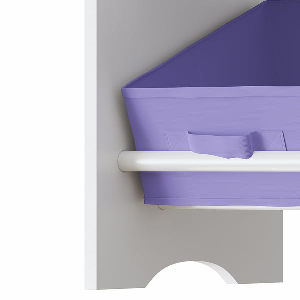 Étagère de rangement Boiro pour enfant avec 9 bacs pliables [en.casa]
