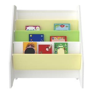 Bibliothèque Fisterra pour enfant avec 4 compartiments ouverts [en.casa]