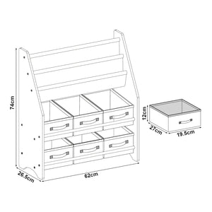 Étagère pour enfants Ponteceso [en.casa]