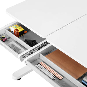 Bureau à hauteur réglable pour enfant Sauda 120 x 60 cm [en.casa]