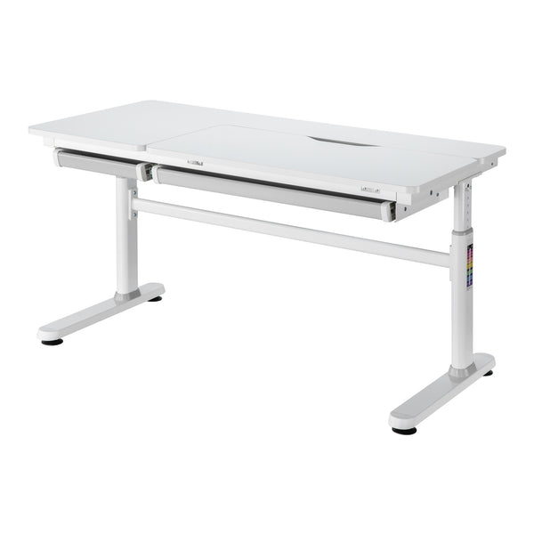 Bureau à hauteur réglable pour enfant Sauda 120 x 60 cm [en.casa]