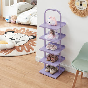 Étagère à chaussures pour enfants Poytya acier [en.casa] 