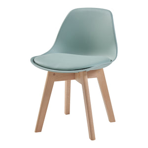 Chaise pour chambre d'enfant Elvdal lot de 2 rembourrées [en.casa]