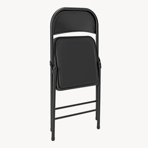 Lot de 6 Chaises de Bureau Chaise de Conférence Chaise de Salon Pliante Chaise Visiteur Similicuir Métal Rembourré 46 cm x 80 cm x 50 cm [pro.tec]
