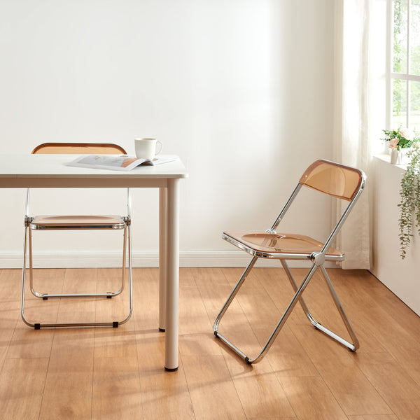 Lot de chaises pliantes Pornainen 74 x 46 x 47 cm [en.casa]