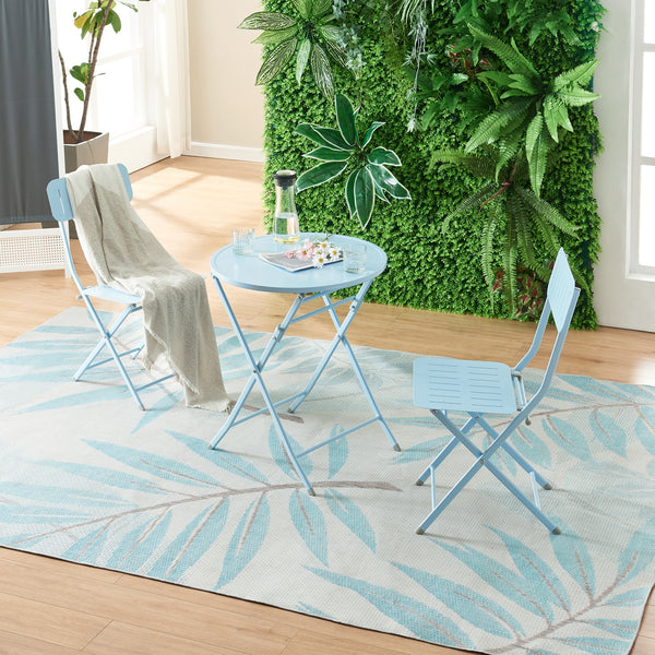 Table de jardin pliante Sande [en.casa]