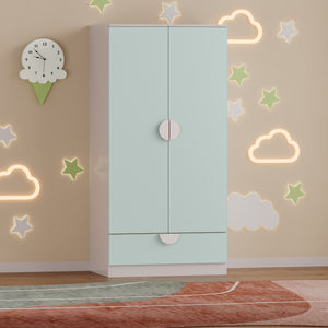 Armoire à vêtements pour enfants Sandnes avec tiroir [en.casa]