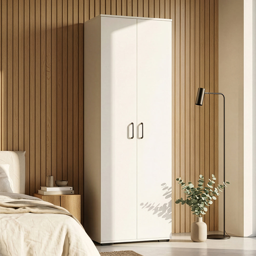 Armoire de chambre Chalvefted 175 x 60 x 35 cm blanc [en.casa]