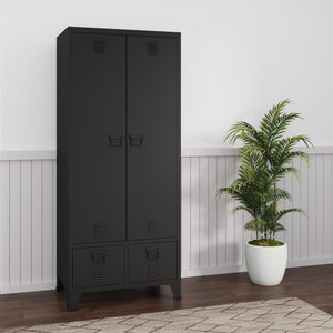 Armoire Hankasalmi 180x90x40 cm en différentes couleurs [en.casa] - premiumXL