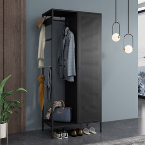 Armoire de chambre Puumala 180 x 80 x 45 cm [en.casa]