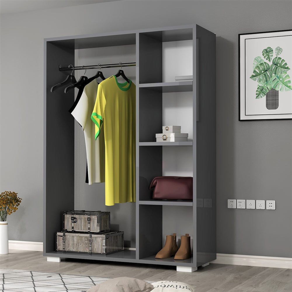 Armoire Nesbyen [en.casa] - premiumXL