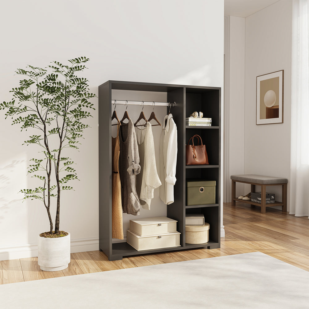Armoire Nesbyen 126 x 90 x 30 cm [en.casa]