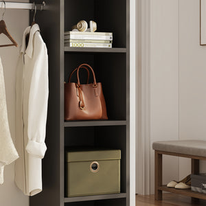 Armoire Nesbyen 126 x 90 x 30 cm [en.casa]