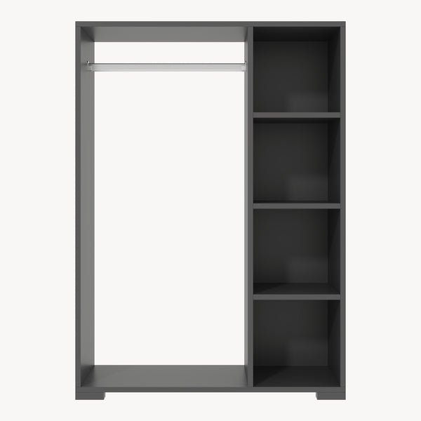 Armoire Nesbyen 126 x 90 x 30 cm [en.casa]