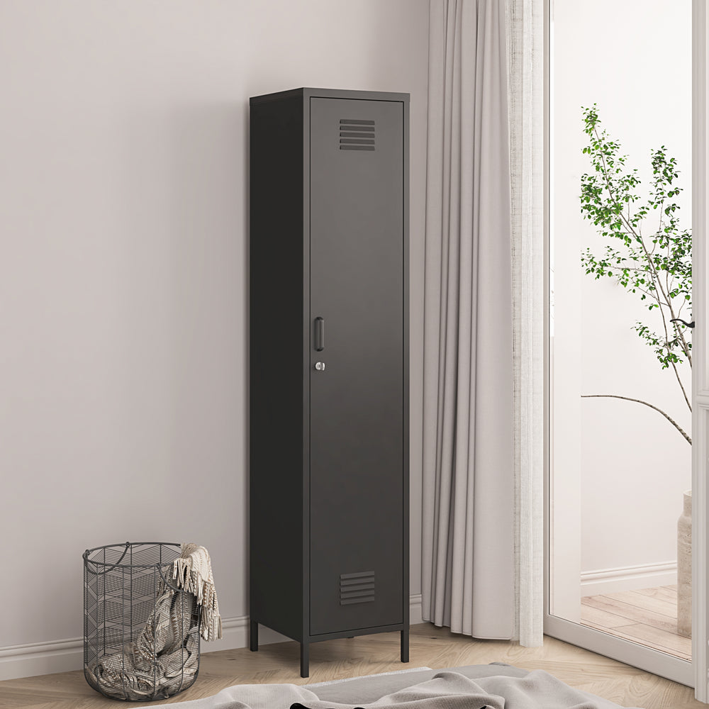 Armoire métallique Seinäjoki acier [en.casa]
