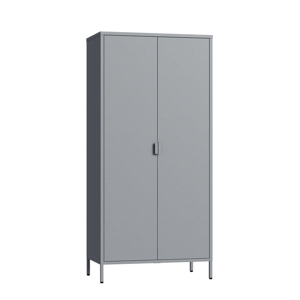 Armoire de chambre Esteli 170 x 80 x 45 cm acier [en.casa]