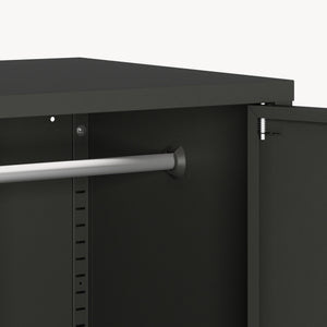 Armoire de chambre Esteli 170 x 80 x 45 cm acier [en.casa]