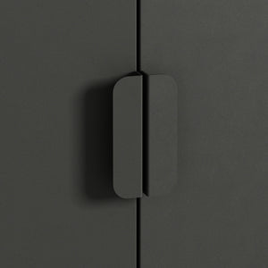 Armoire de chambre Esteli 170 x 80 x 45 cm acier [en.casa]