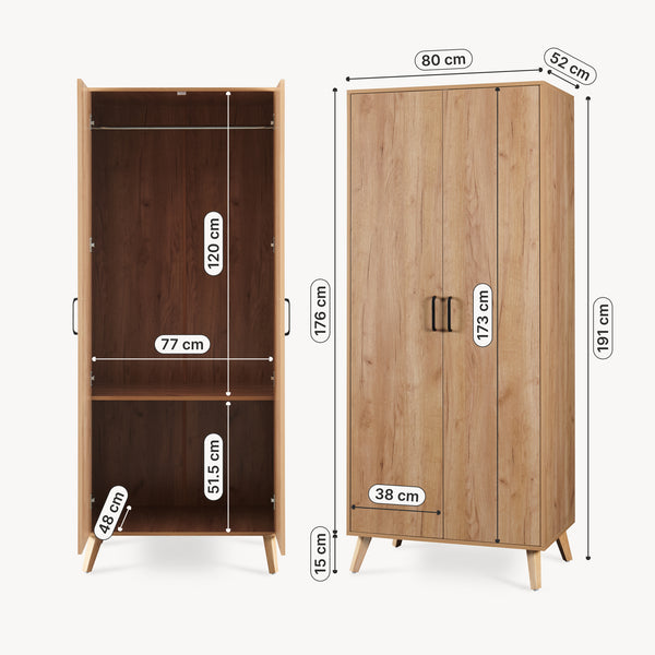 Armoire Norg [en.casa]