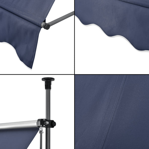 Store Banne Téléscopique Acier Polyester plusieurs tailles et couleurs [pro.tec]