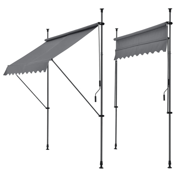 Store Banne Téléscopique Acier Polyester plusieurs tailles et couleurs [pro.tec]