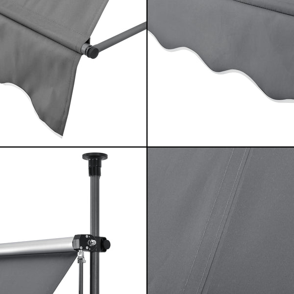 Store Banne Téléscopique Acier Polyester plusieurs tailles et couleurs [pro.tec]
