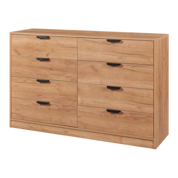 Commode Varkaus MDF effet chêne [en.casa]