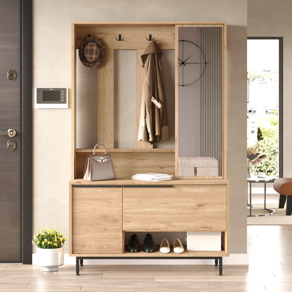 Meuble d'entrée Vesanto 178 x 112 x 36 cm [en.casa]