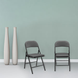 Chaise de conférence lot de 6 en similicuir en différentes couleurs [pro.tec]