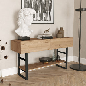 Console Lappeenranta 139x43x76cm en différentes couleurs [en.casa] - premiumXL