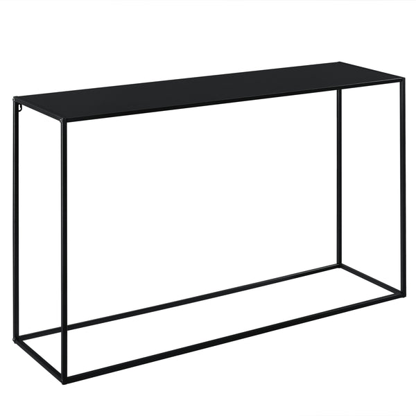 Table Console en Métal Plusieurs tailles Noir Mat [en.casa]