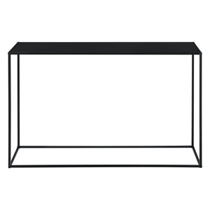 Table Console en Métal Plusieurs tailles Noir Mat [en.casa]