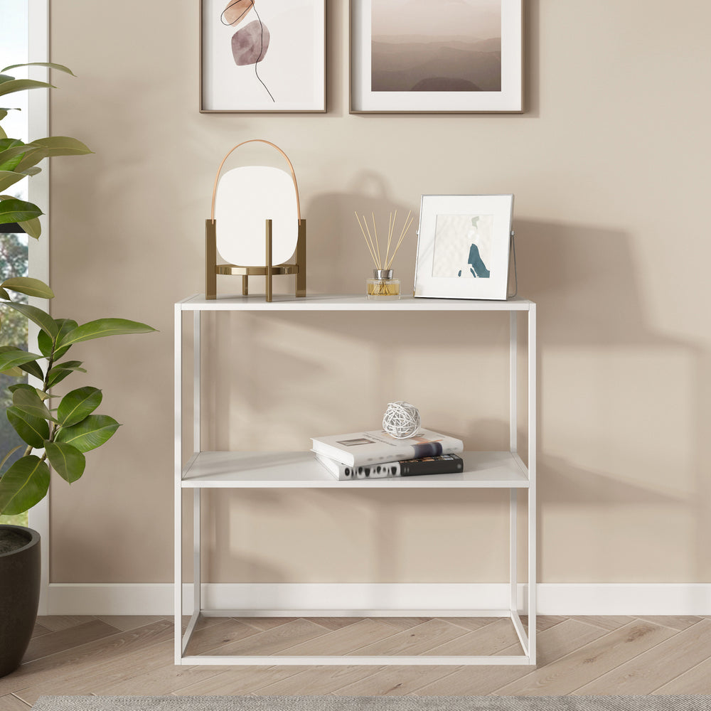 Console Strömstad 80x80x26cm en acier [en.casa] - premiumXL