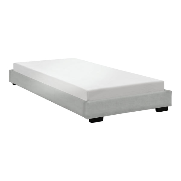 Lit Moderne Rembourré avec Similicuir avec Matelas Corium 