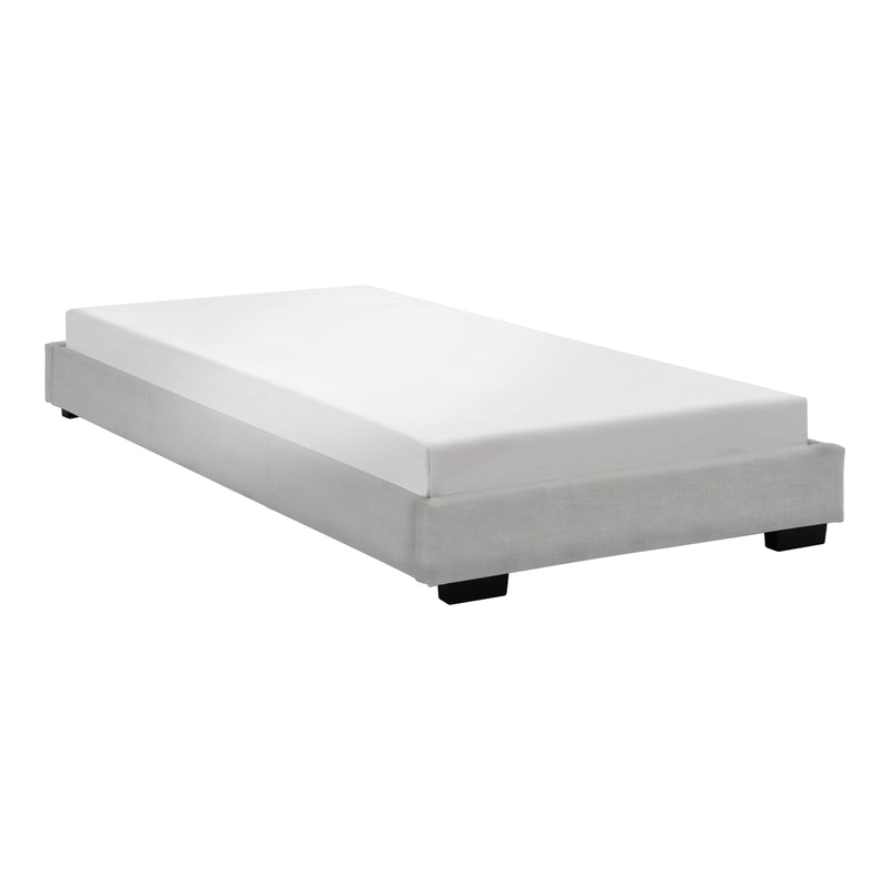 Croquis coté Lit Moderne Rembourré avec Similicuir avec Matelas Corium 