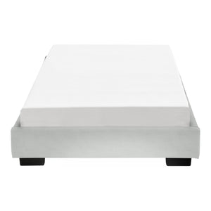 Lit Moderne Rembourré avec Similicuir avec Matelas Corium 