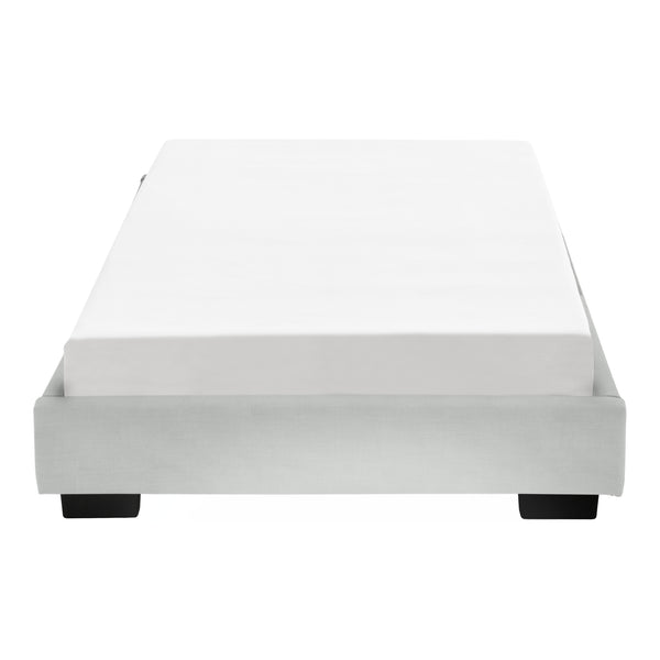 Lit Moderne Rembourré avec Similicuir avec Matelas Corium 
