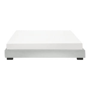 Lit Moderne Rembourré avec Similicuir avec Matelas Corium 